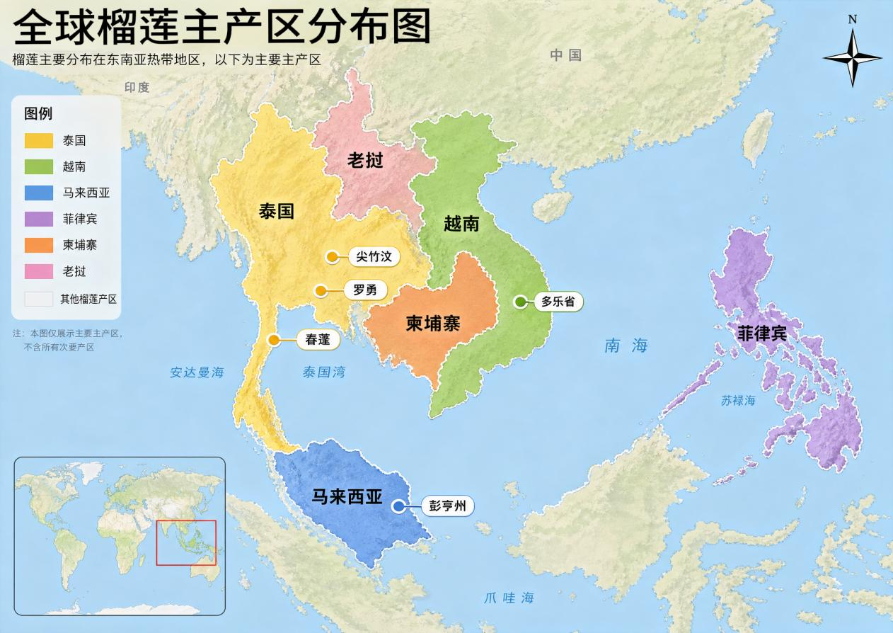 一颗榴莲的“跨国之旅”:藏在“榴莲自由”背后的中国壹定发官网实力